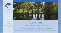 Desktop Screenshot of fishing-on-the-farm.ch